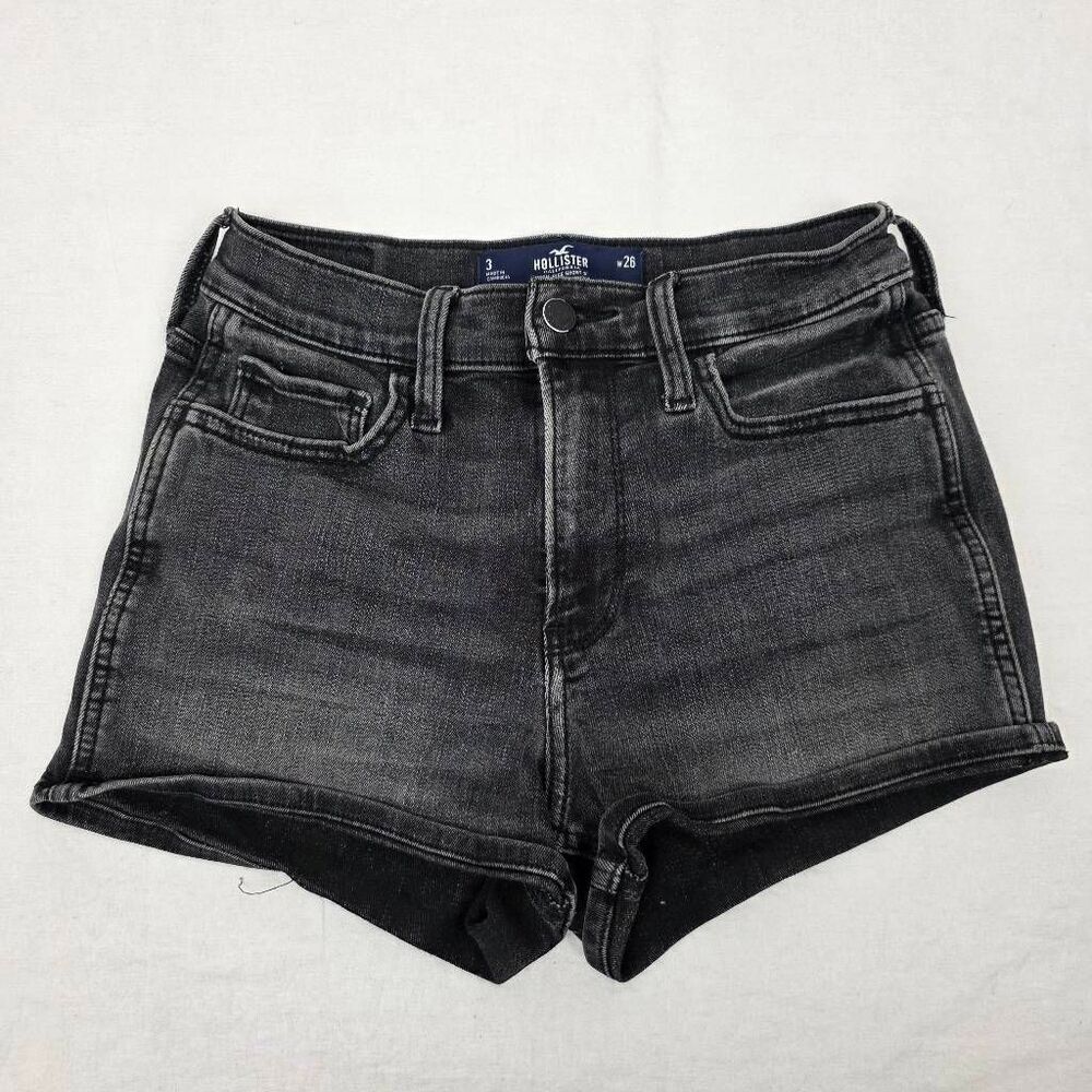 Hollister High Rise Denim Shorts Womens 3 W26
